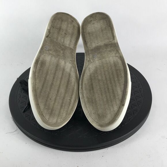 Common Projects Achilles Low Black/White Leather Shoes EU 37 Women’s Size 7 - Picture 10 of 11